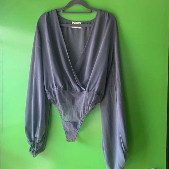 NWOT Glen Bodysuit from Joyfolie in Slate XL - Picture 2 of 7